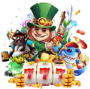 OKGAME online casino homepage banner with games and app download option